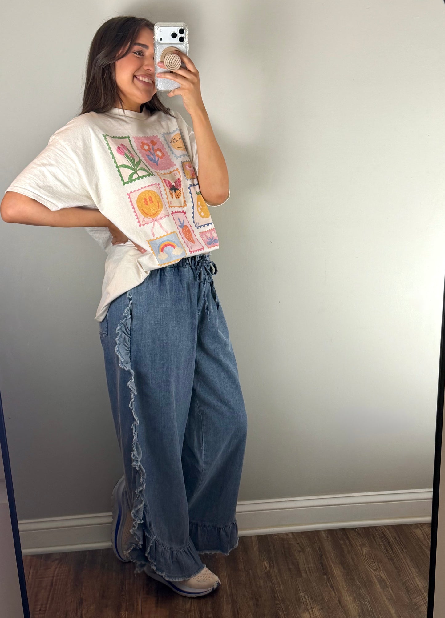 Ruffle Pants