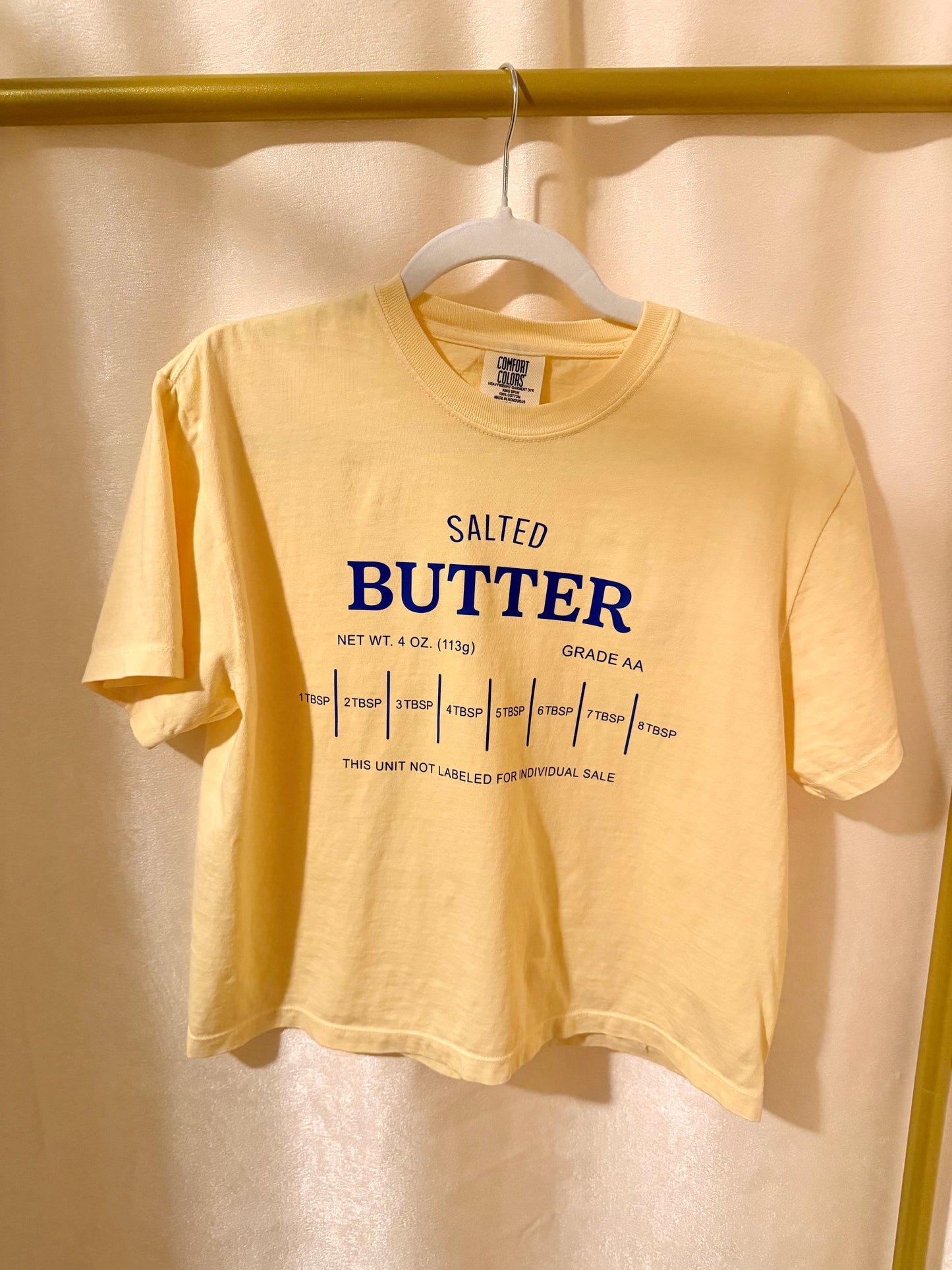 Salted Butter Boxy Tee