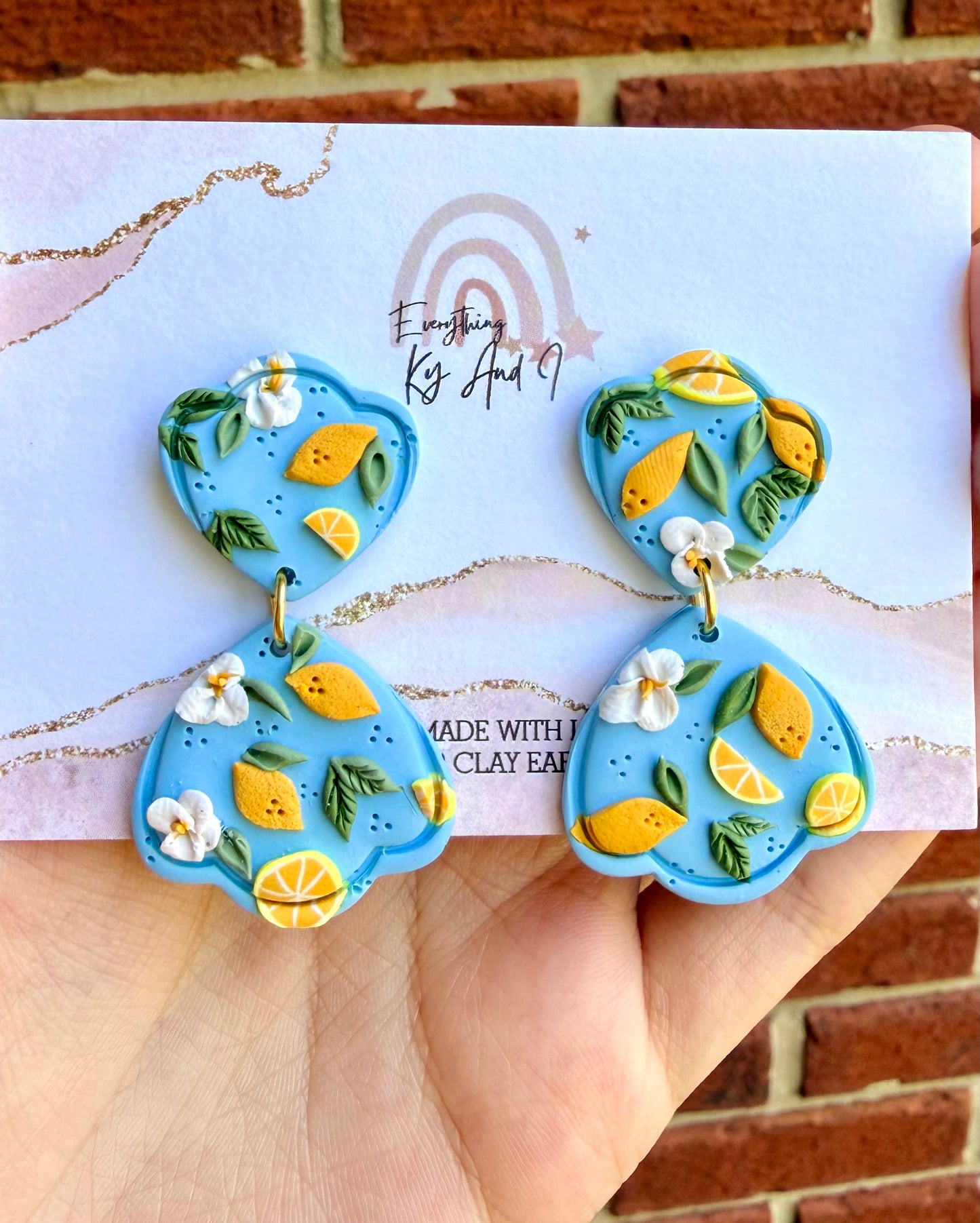 Lemon Earrings