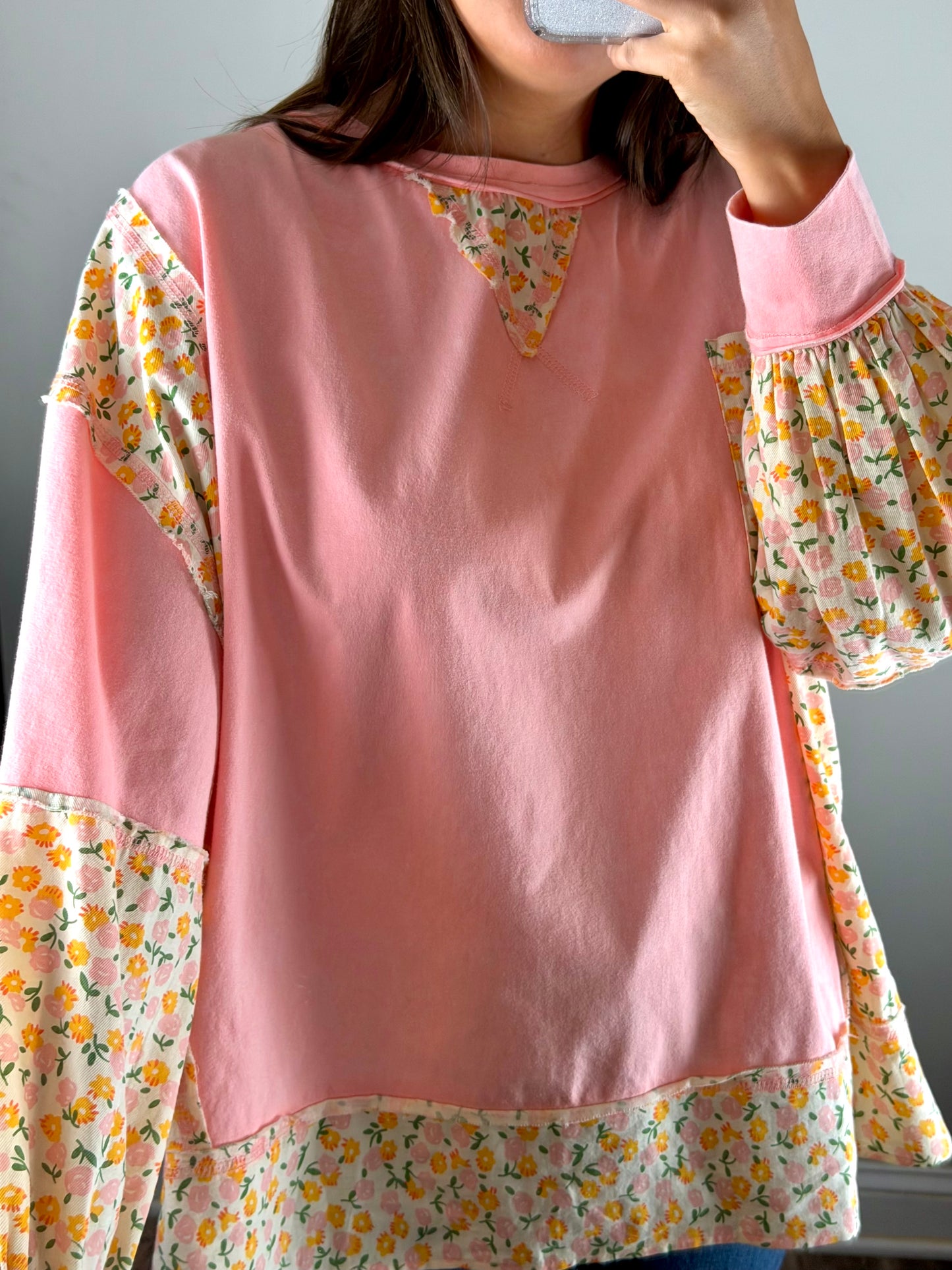 Peach Patchwork