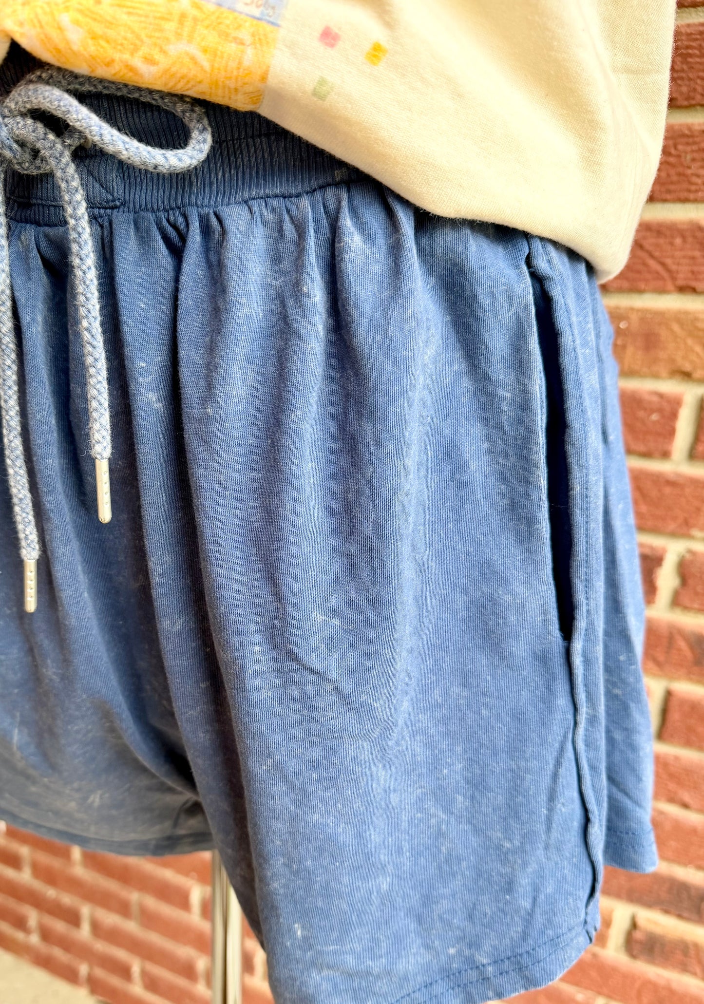 Mineral Washed Comfy Shorts