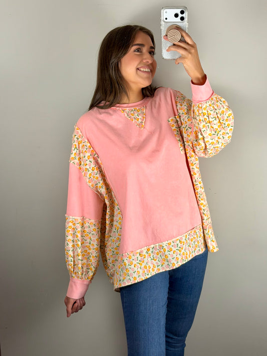 Peach Patchwork