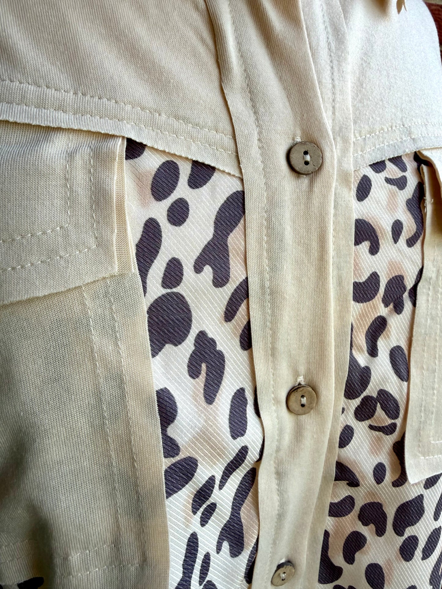 Leopard Romper