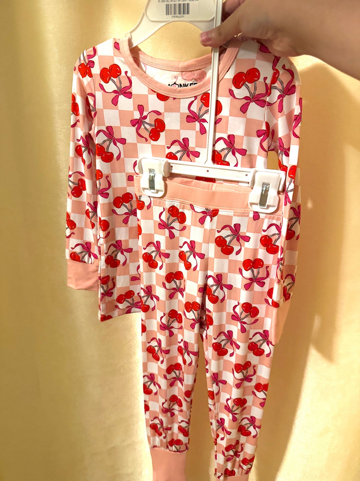 Kids Cherry Bamboo Set
