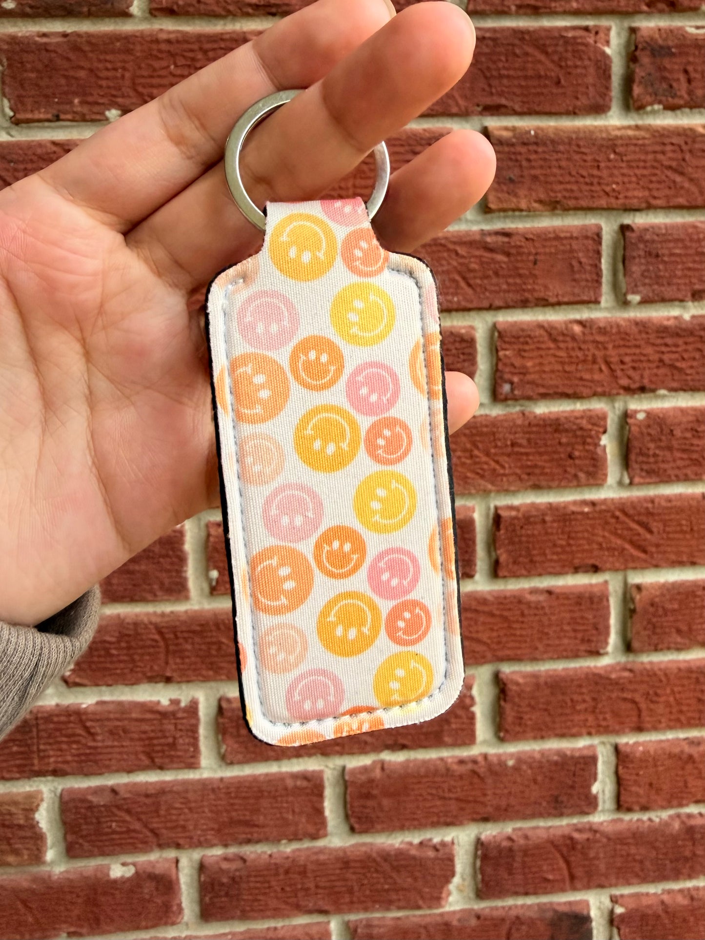 Smiley Lip Care Keychain