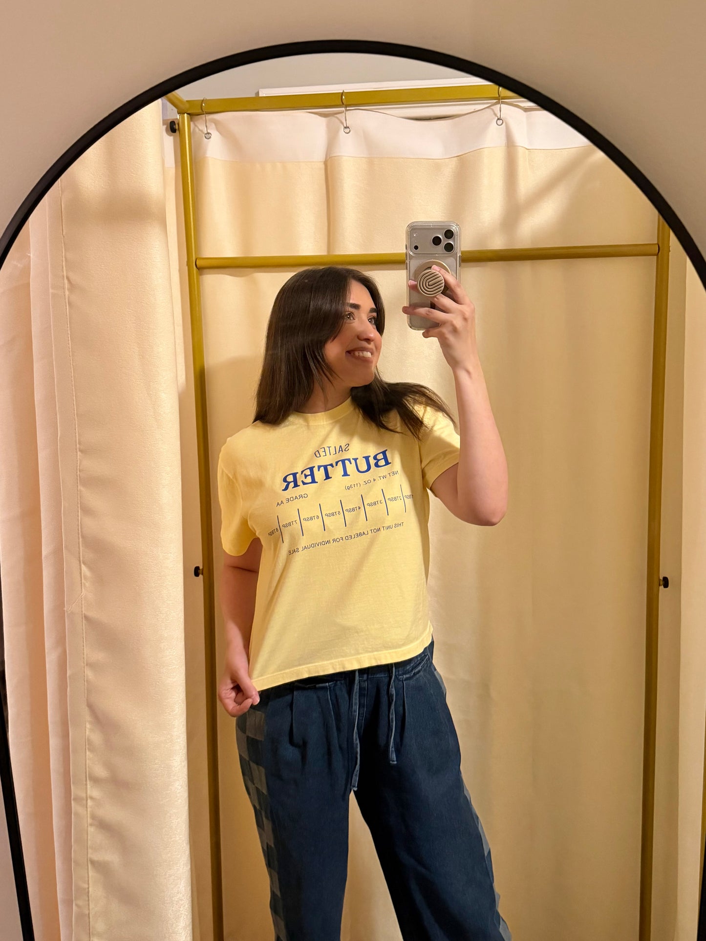 Salted Butter Boxy Tee