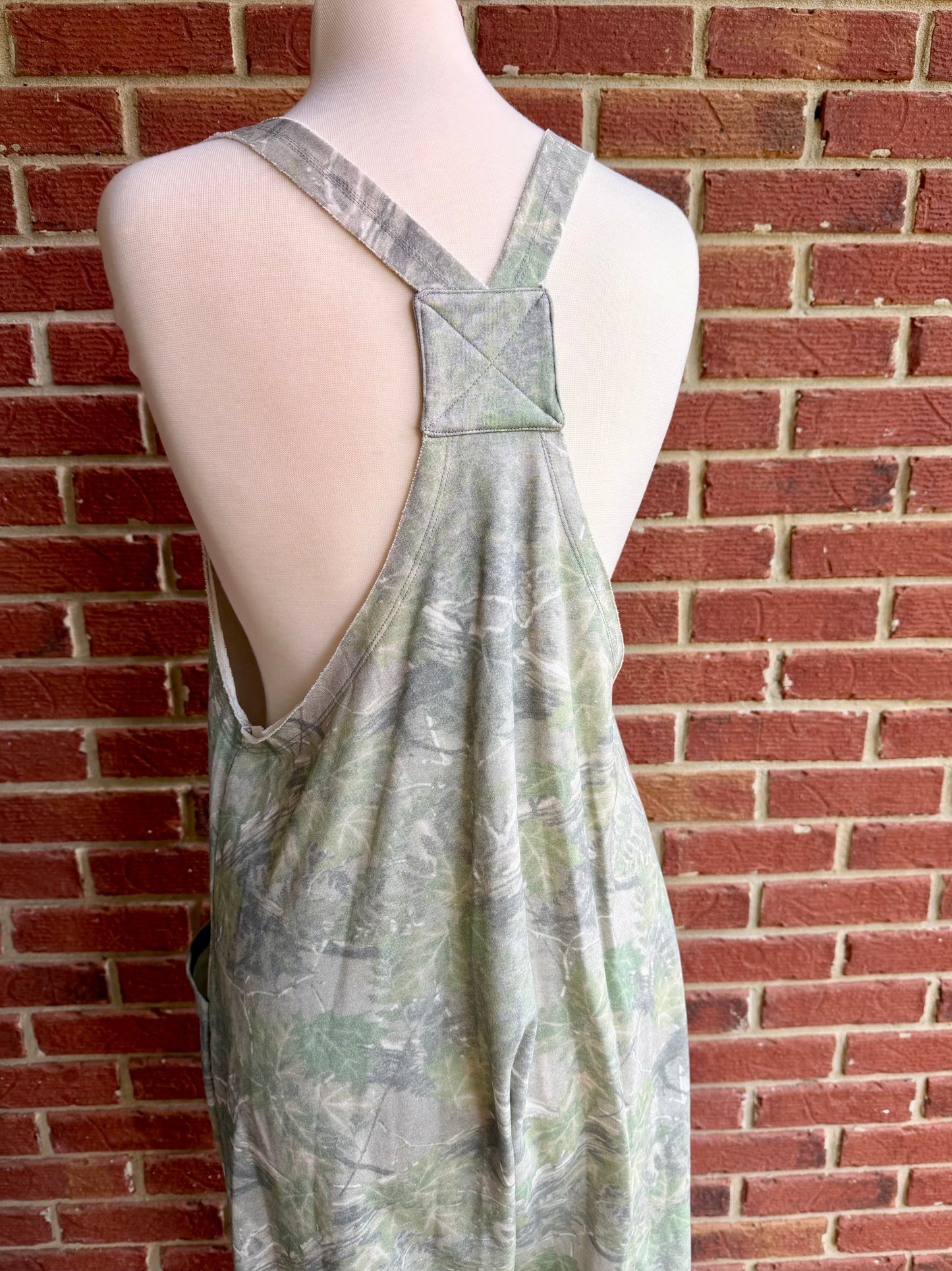 Loose Fit Camo Jumpsuit