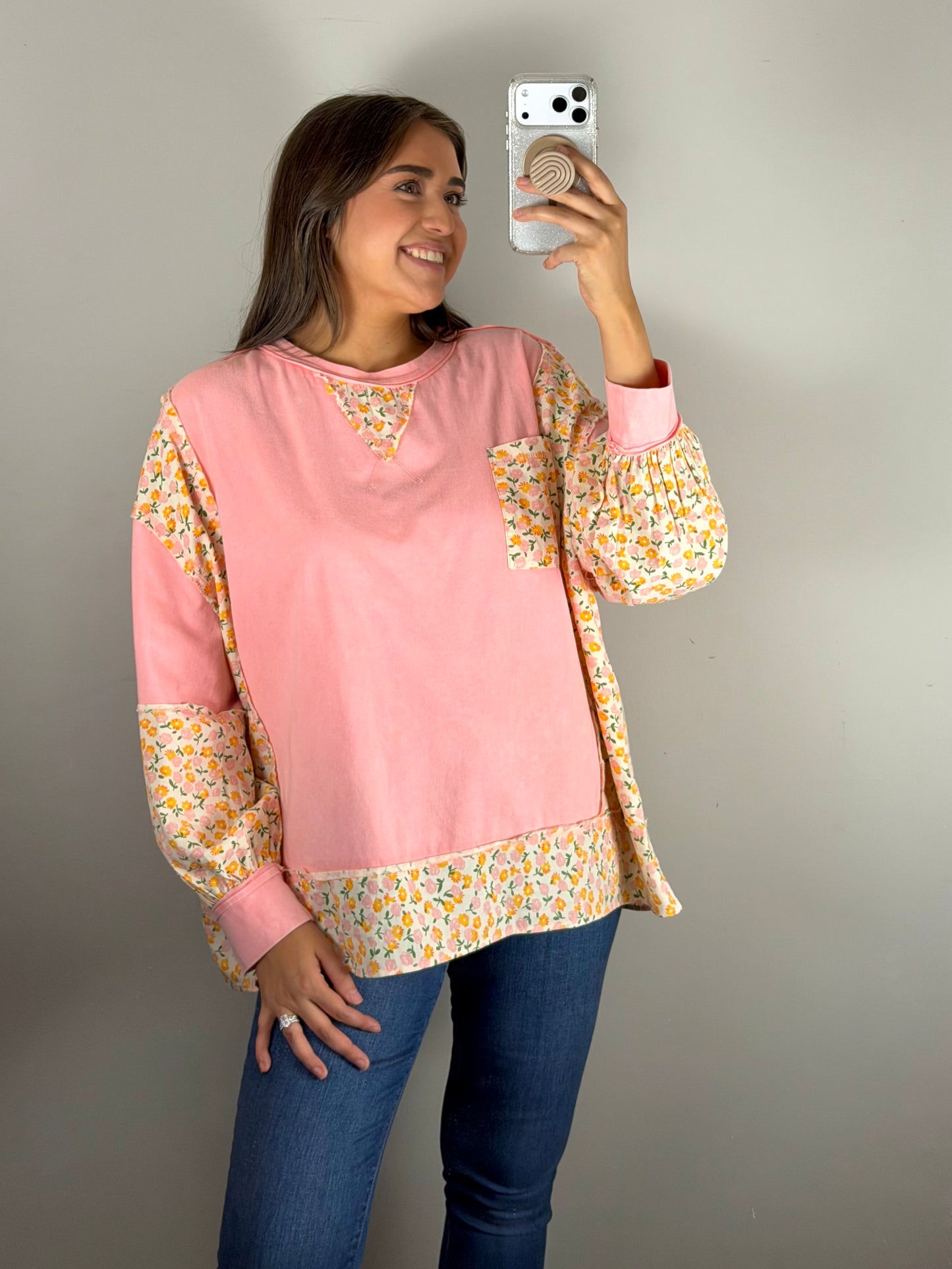 Peach Patchwork