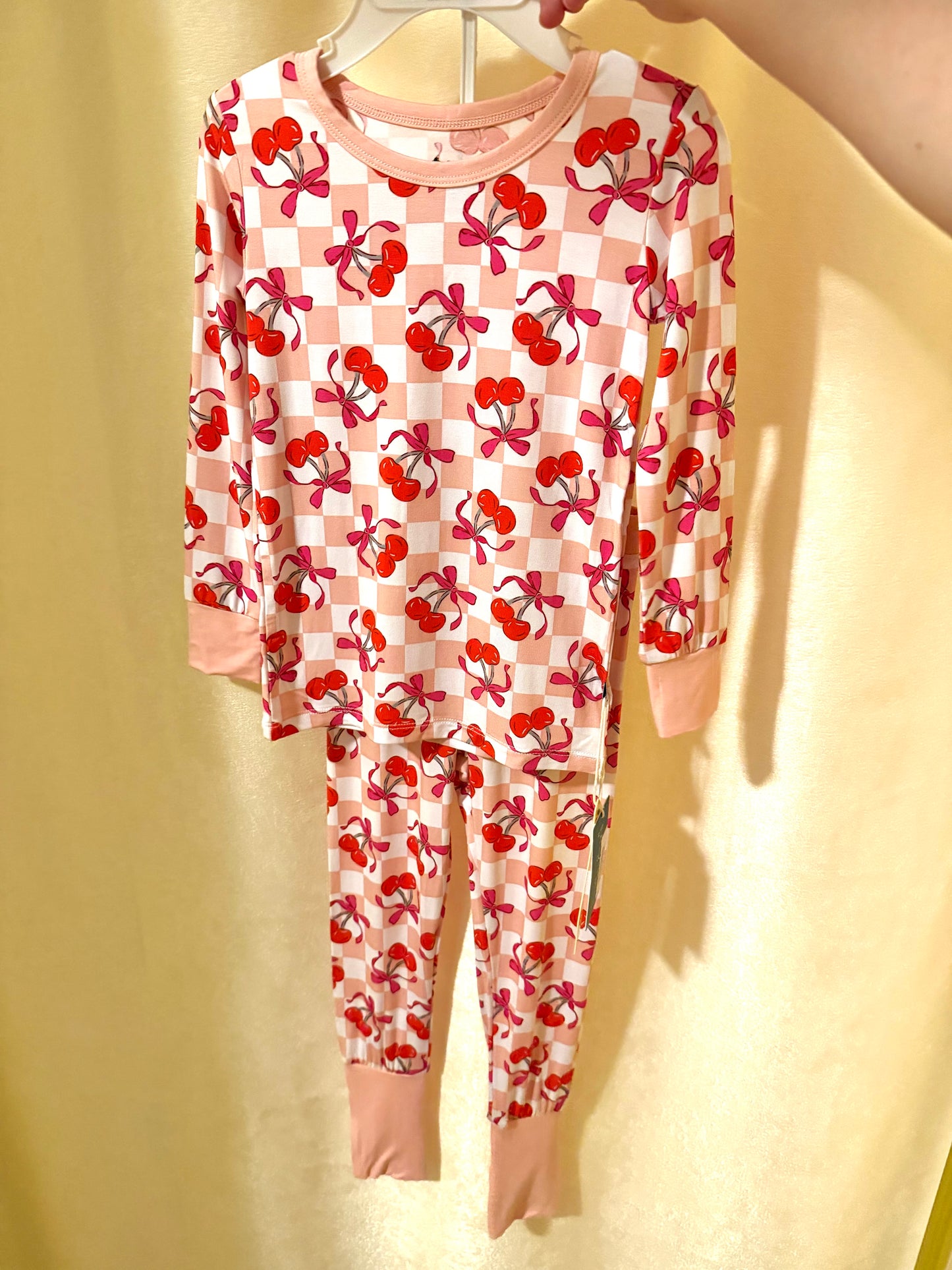 Kids Cherry Bamboo Set