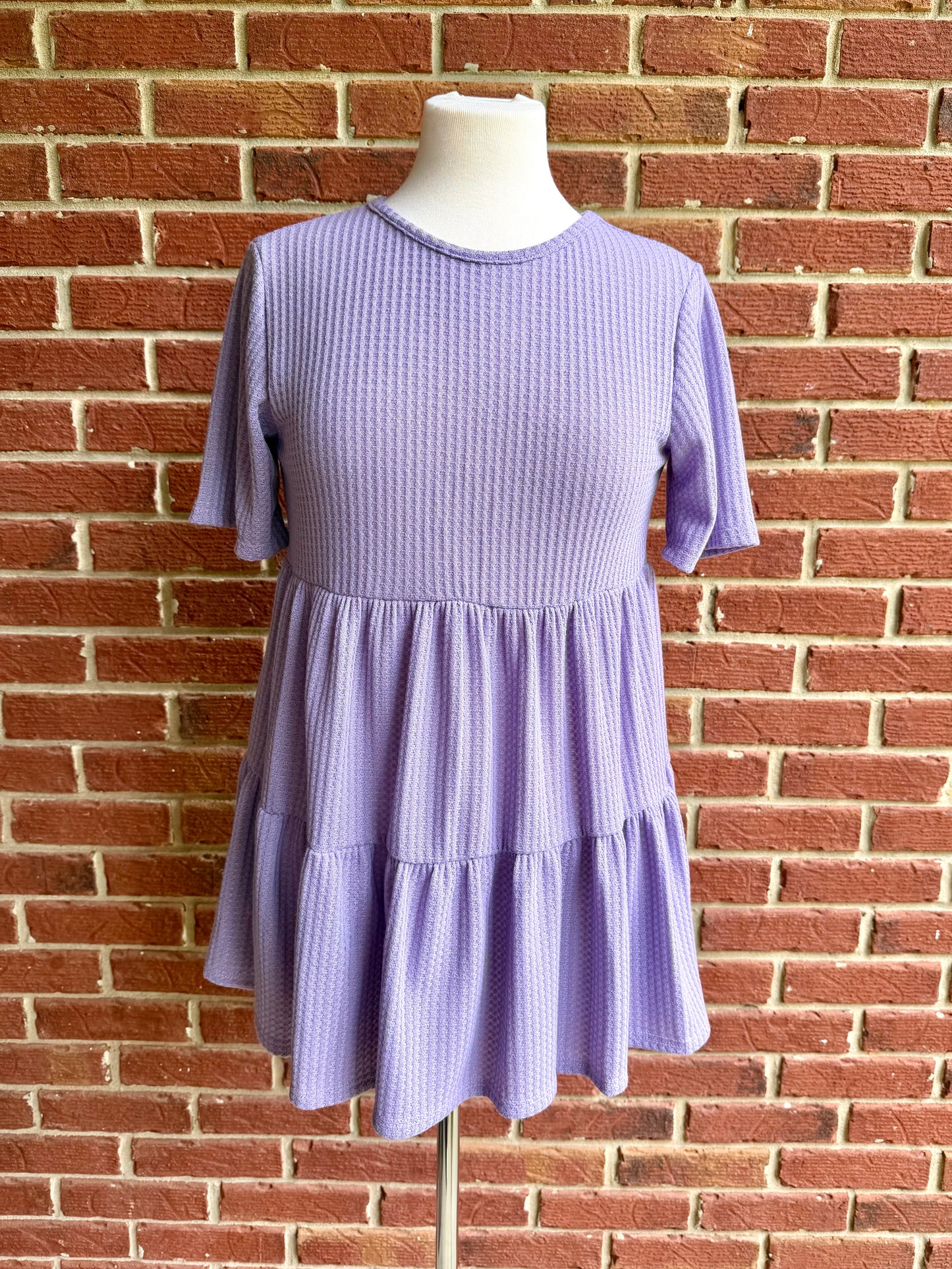Babydoll Waffle Knit Top