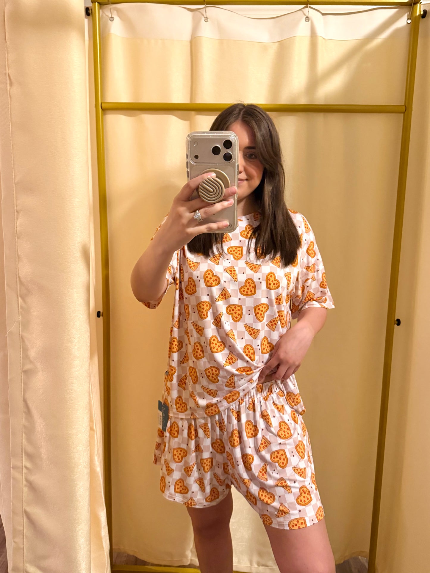 Women’s Pizza Bamboo Set