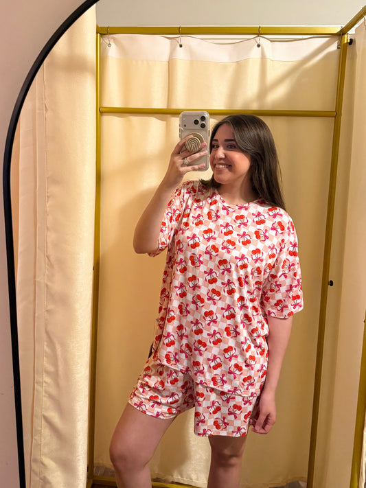 Women’s Cherry Bamboo Set