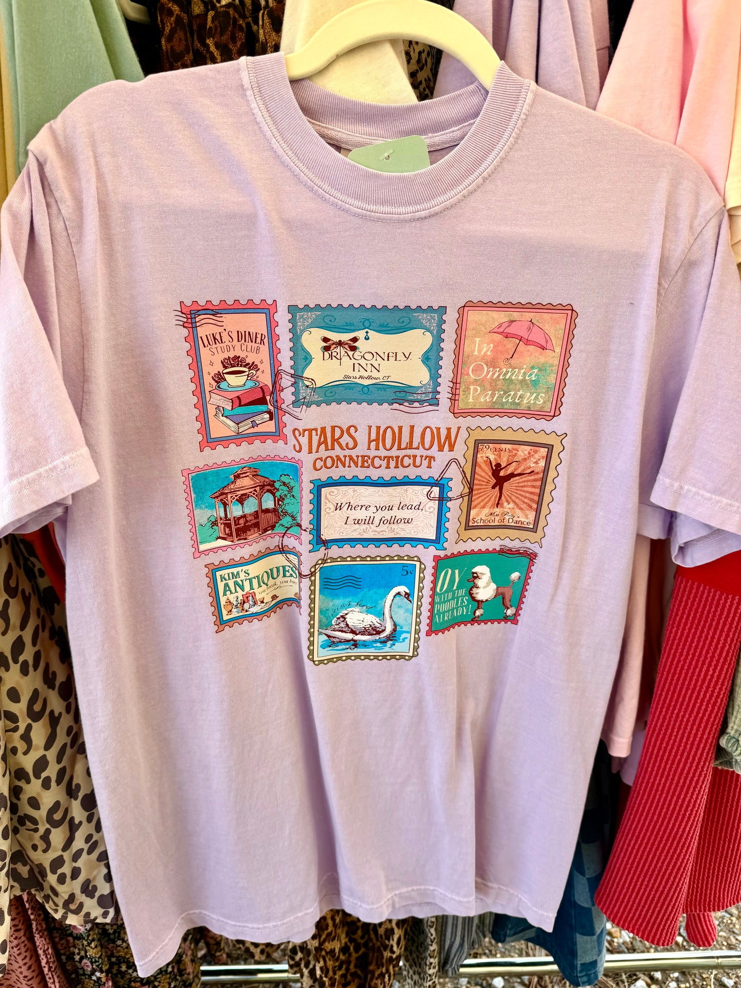 Gil Girls Stamps Tee