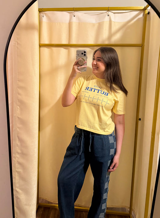 Salted Butter Boxy Tee