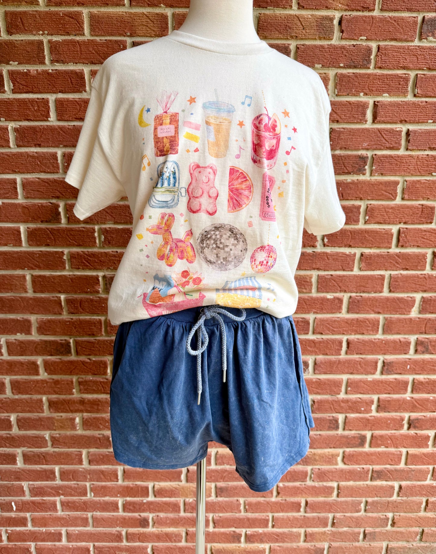 Mineral Washed Comfy Shorts