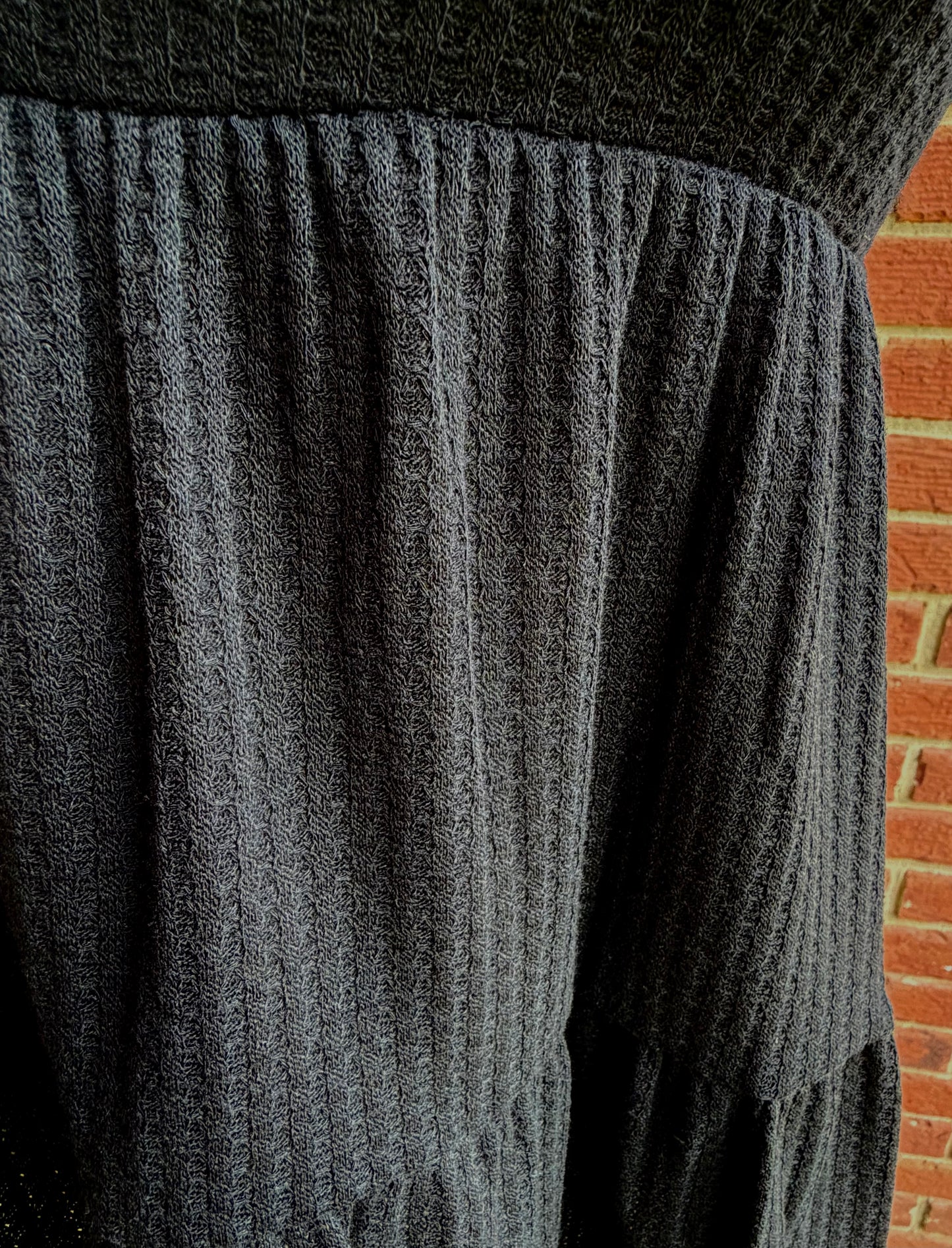 Plus Babydoll Waffle Knit Top