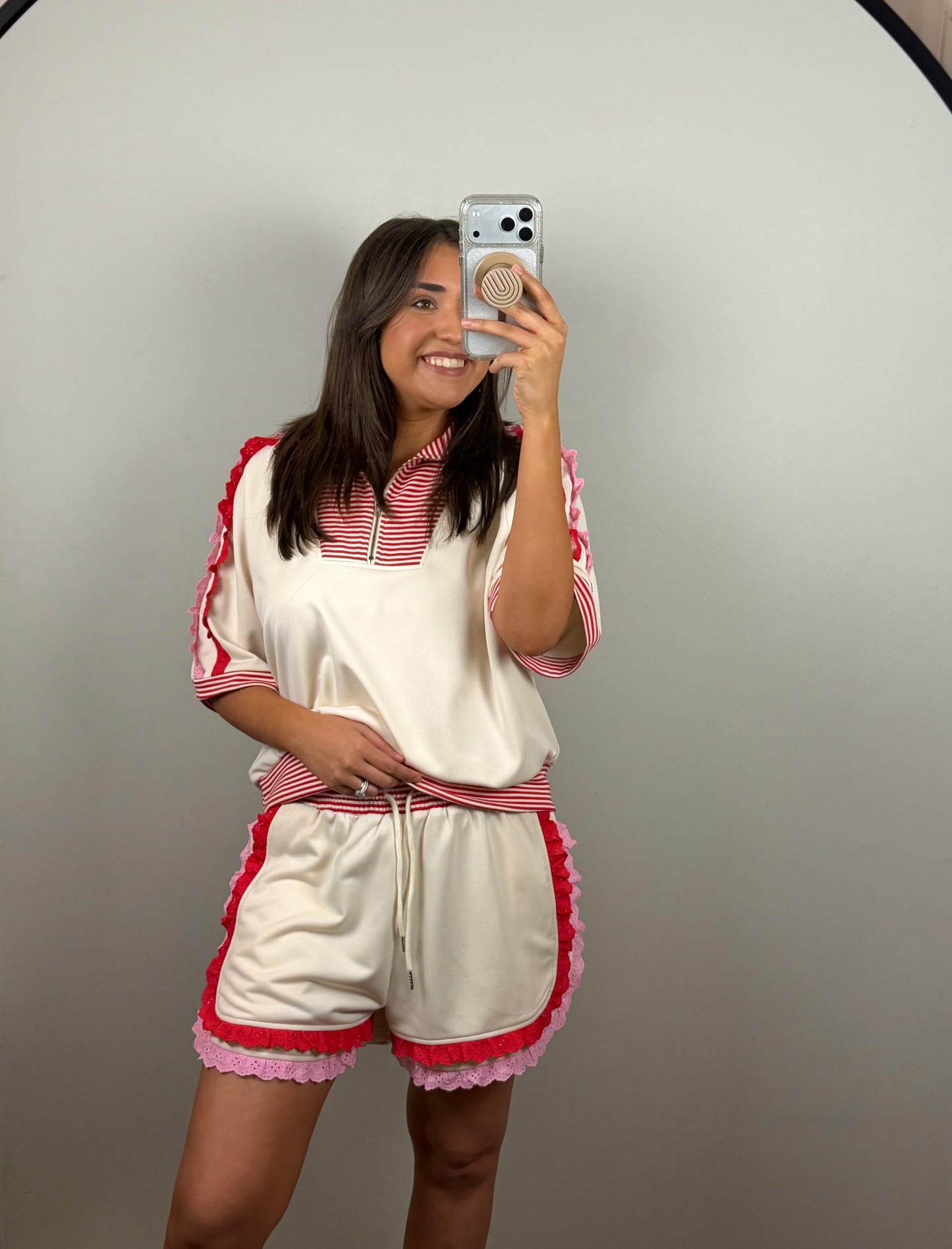 Ruffle Stripe Set