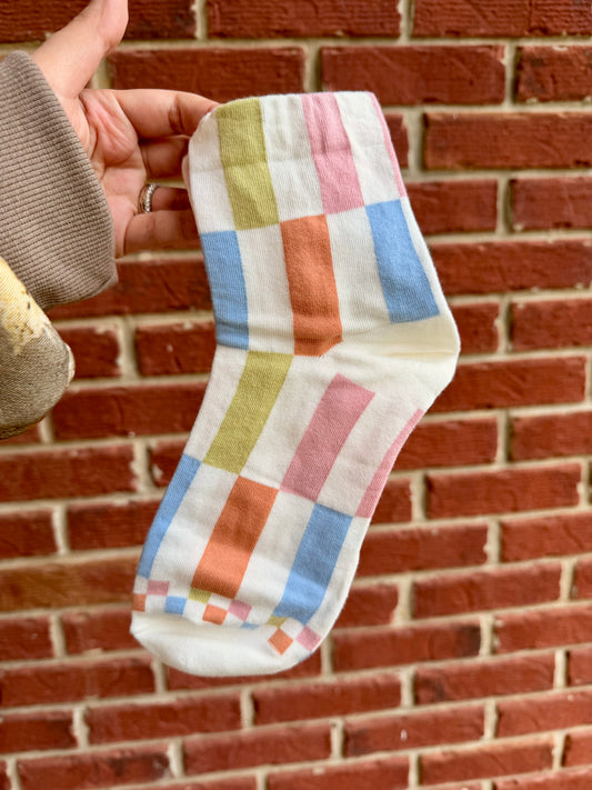Color Block Socks