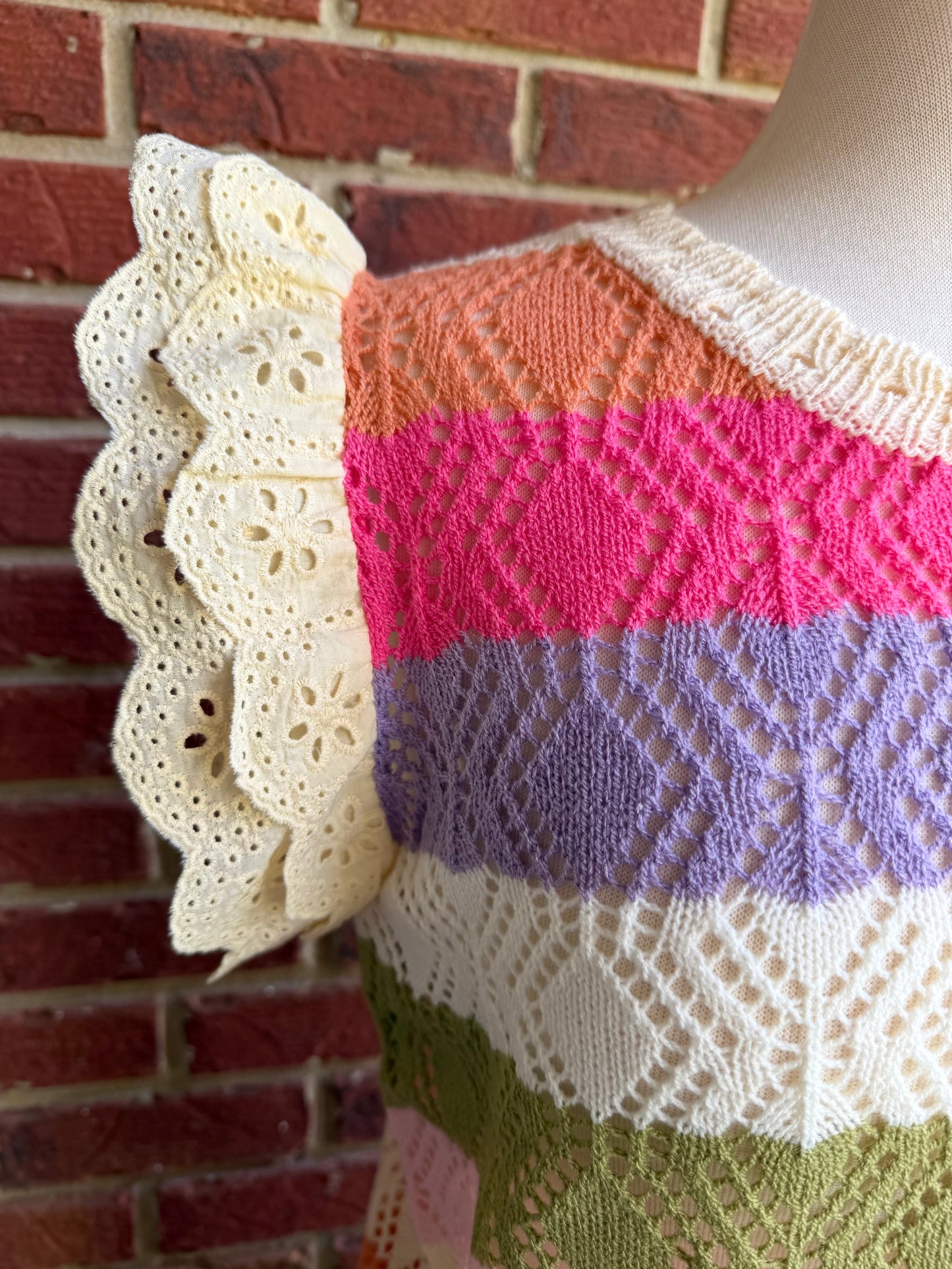 Stripe Knit Top