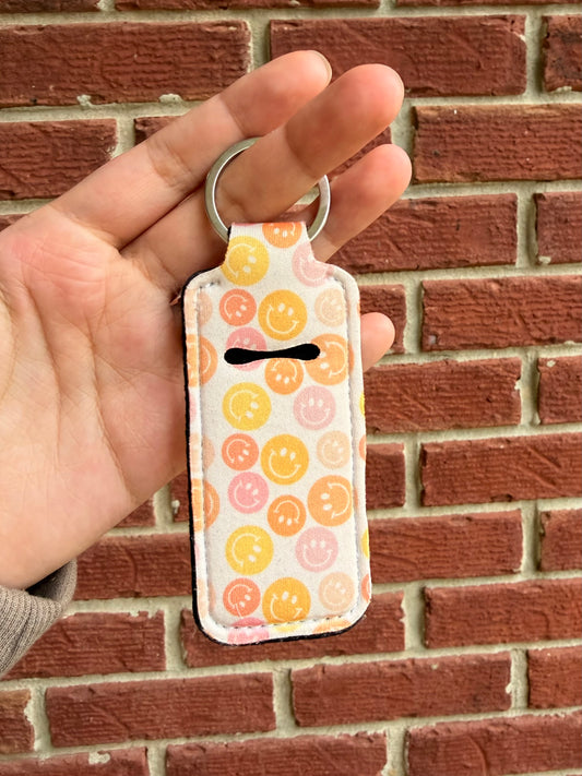 Smiley Lip Care Keychain