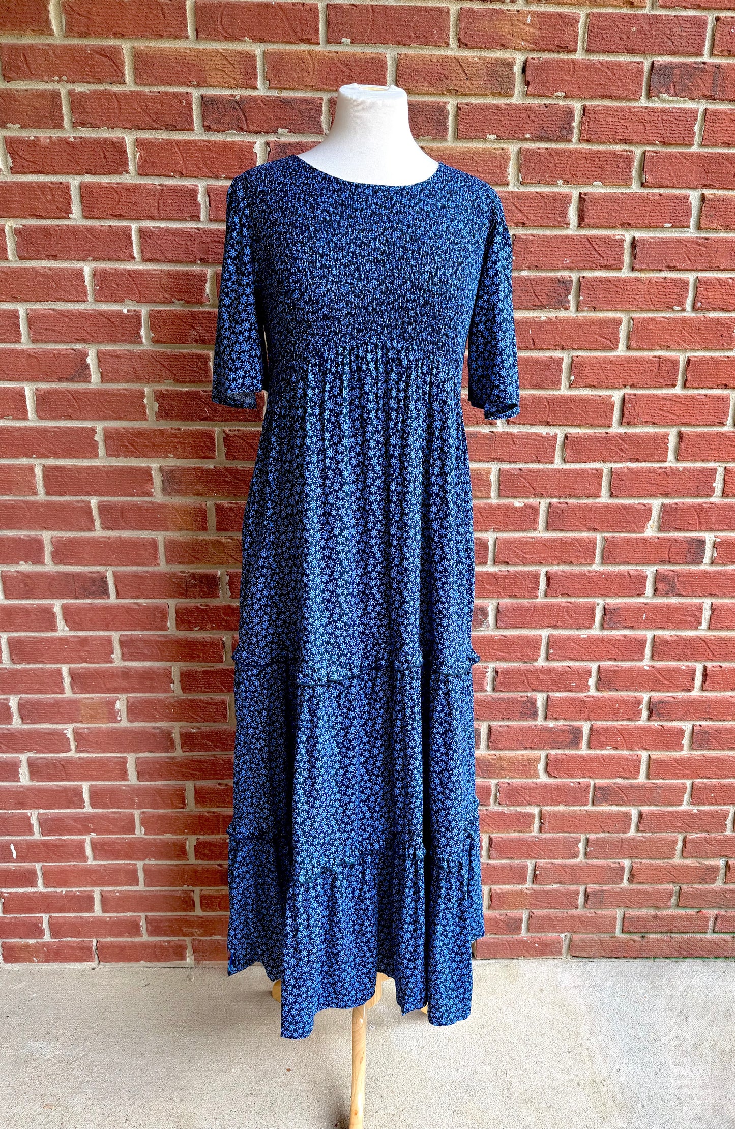 Flutter Sleeve Maxi Dress