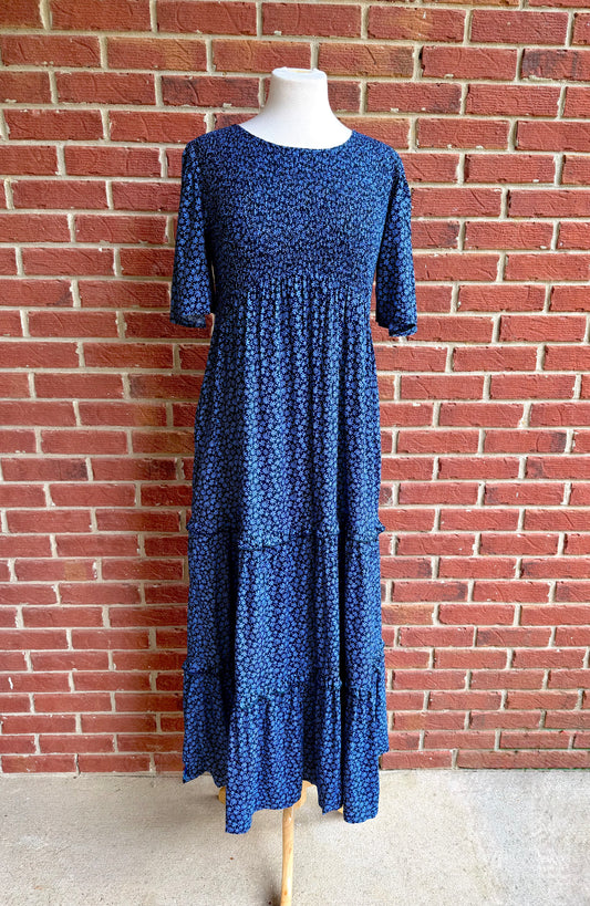Flutter Sleeve Maxi Dress