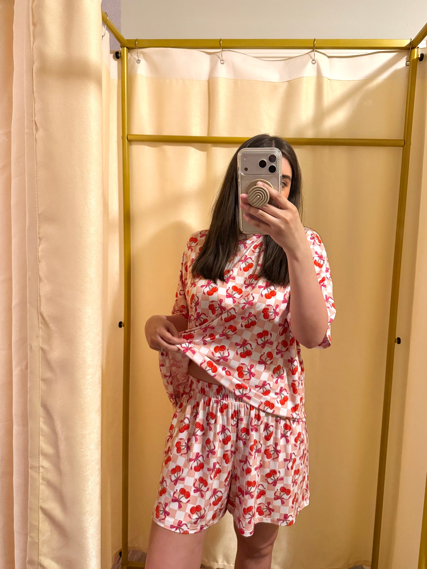 Women’s Cherry Bamboo Set