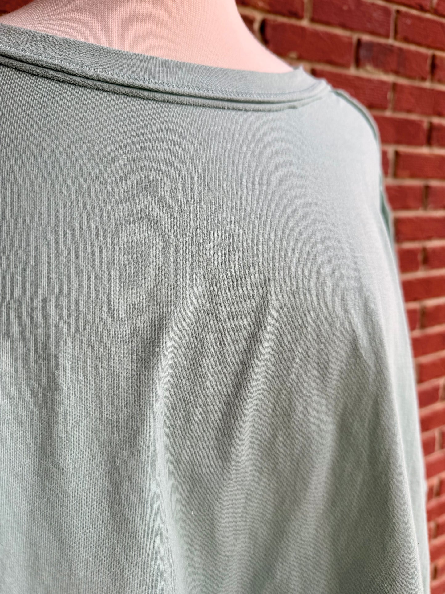 Oversized Crop Comfy Top