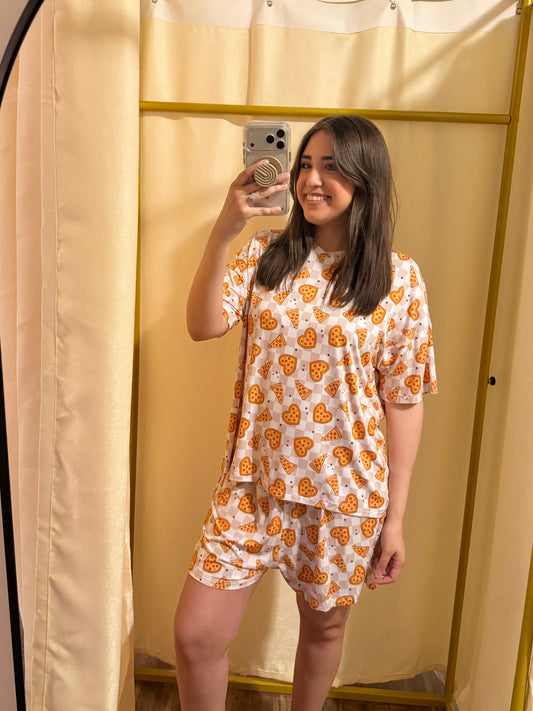 Women’s Pizza Bamboo Set