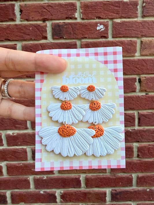 Daisy Trio Earrings